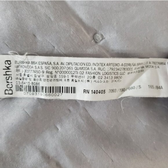 BERSHKA Europe- A Waist Tassle Tank Top- Bergundy- Size S - Picture 7 of 7